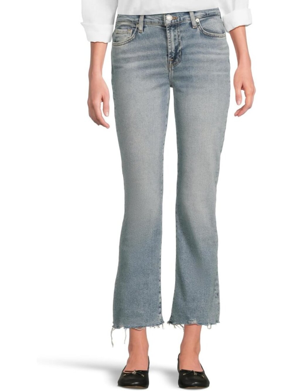 Luxe Vintage Daisy Ankle Bootcut Jeans for Women - Stylish & Comfortable Fit